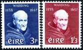 Ireland #163-64 Mint Never Hinged Father Wadding Set From 1957 - Nuevos