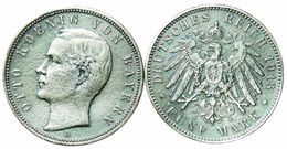 1913 Funf Mark Otto Koening. Replica Coin. - Andere & Zonder Classificatie