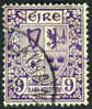 Ireland #74 Used 9p Violet From 1922 - Usados