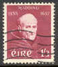 Ireland #164 XF Used 1sh3p Father Wadding From 1957 - Oblitérés