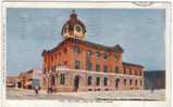 CANADA - ONTARIO - SAULT STE. MARIE - POST OFFICE - SHOPS - LOCAL FOLKS - 1910 - Andere & Zonder Classificatie