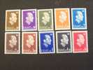 N° 813/822- NEUF SANS CHARNIERES -annee 1964 - Unused Stamps