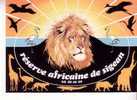 SIGEAN - Réserve Africaine De Sigean  - Autocollant Souvenir  -  LION - Sigean