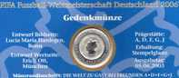 Fussball-WM 2006 Deutschland Numisblatt NB 4/2003 Mit 2324/8 Im Paar Plus Set SST 51€ Spieler Soccer Sheetlet Of Germany - Germany