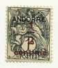 1931 - Andorra Francese 1 Soprastampato    ----- - Ongebruikt