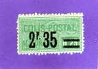 FRANCE TIMBRE COLIS POSTAUX N° 44 NEUF - Mint/Hinged