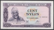 GUINEA  (République De Guinée )  : 100 Sylis - 1971 - P19 - XF - Guinée