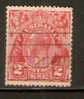 Australia KG V Head Stamp 2 Pence Used - Used Stamps