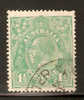 Australia KG V Head Stamp 3 Half  Penny Used - Oblitérés