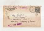 Lettre   NEW YOK    Obl.1948   Arr.MONACO - Storia Postale