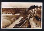 Real Photo Postcard The Cliff Gardens Goodrington Paignton Devon - Ref 532 - Paignton