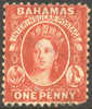 Bahamas #24 Used 1p Victoria From 1882 - 1859-1963 Colonia Británica