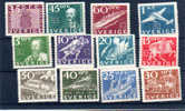 300° Des Postes, 235 / 246 Xx, Cote 160 € (236  237 238  244 Petit Mince) - Unused Stamps