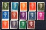 Reine Juliana, 512A à 523**  (12c Et 45c Rouge *), Cote 268,80 €,  Nederland 1949 - Nuevos