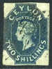 Ceylon #13 (SG #12) Used 2sh Victoria From 1859 - Ceilán (...-1947)