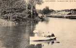 37 Saint-Avertin Les Bords Du Cher Animée Barque Avec Personnages - Saint-Avertin