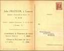 Carte Avec Préo Houyoux 1924 De Bruxelles Vers Péruwelz - Sobreimpresos 1922-31 (Houyoux)