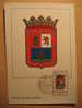 Delcampe - GRAN CANARIA 1963 Madrid Escudo Arm Armoire Islas Canarias Castillo Castle Leon Lion Tarjeta Maxima Maxi Maximum Card - Maximumkarten