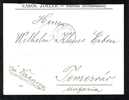 Watchmaker Carol Zoller Commercial Cover From Slatina To Temesvar 1912 Cover Nice Franking King Carol 6 Stamps!! - Horloges