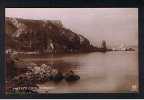 Real Photo Postcard Anstey's Cove & Rocks Torquay Devon - Ref 533 - Torquay