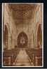 Real Photo Postcard Interior Steeple Ashton Church Wiltshire - Ref 533 - Other & Unclassified