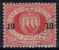 San Marino 1892 - 10 C. Su 20 C.   (g499a) - Gebruikt