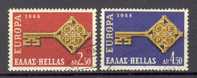 Greece 1968 Mi. 974-75 Europa CEPT - Usados