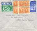 2032. Carta Aerea AUCKLAND (Nueva Zelanda) 1949 A Londres - Storia Postale