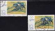 Bobstart Kurzes R In Winter 1980 DDR 2478 I O 32€ Mit Vergleichsstück Error On The Stamps Of Germany - Errors & Oddities