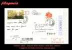 ASIA. CHINA. ENTEROS POSTALES. TARJETA ENTERO POSTAL 2007. AÑO CHINO LUNAR DEL CERDO. TARJETA CIRCULADA - Cartes Postales