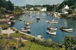 Carte Postale 29. Clohars-Carnoet  Le Port De Doëlan Trés Beau Plan - Clohars-Carnoët