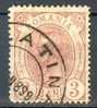 Romania 1893-98 Mi. 101 X   3 B King König Karl I - Used Stamps