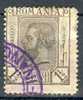 Romania 1901 Mi. 130   11 B King König Karl I Purple FINANCE Cancel !! - Oblitérés