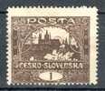 Czechoslovakia 1919 Mi. 18 C  1 (H) Hradschin MNG - Unused Stamps