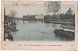 D - CARTE POSTALE - 75 - PARIS - LA SEINE - VUE PRISE DU PONT DES ST PERES - - La Seine Et Ses Bords