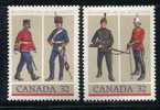 Canada 1983 - Army Regiments Complete Set Of 2 Stamps - Unused Stamps