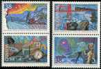 Canada 1989 - Exploration Of Canada (4) - Complete Set Of 4 Stamps - Neufs