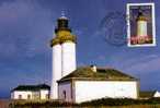 29 Carte Premier Jour, Timbre, Obliteration, Portraits De Regions,ILE D'OUESSANT Le Phare Du Stiff 17 09 2005 - Ouessant