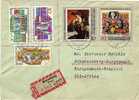 Carta, Certificada, SONNEBERG 1970, DDR,  (Alemania), Cover, Lettre, Letter - Lettres & Documents