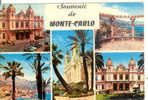 MONACO - Souvenir De MONTE-CARLO - Mehransichten, Panoramakarten