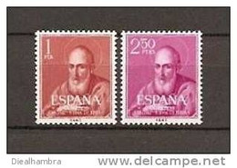 SPAIN ESPAÑA SPANIEN CANONIZACIÓN DEL BEATO JUAN DE RIBERA 1960 / MNH / 1292 - 1293 - Unused Stamps