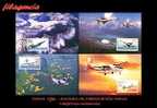 ASIA. CHINA. ENTEROS POSTALES. TARJETAS MÁXIMAS 1996. AVIONES DE FABRICACIÓN CHINA - Tarjetas – Máxima