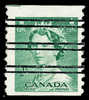 Canada (Scott No. 331xx -  Queen Elizabeth II) [o] COIL  Precancelled - Roulettes