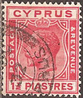 CYPRUS..1925..Michel # 104...used. - Zypern (...-1960)
