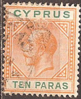 CYPRUS..1912..Michel # 58...used. - Zypern (...-1960)