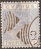CYPRUS..1882..Michel # 19...used. - Cipro (...-1960)