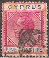 CYPRUS..1912..Michel # 61b...used. - Cipro (...-1960)