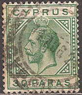 CYPRUS..1921..Michel # 72...used. - Zypern (...-1960)