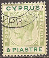 CYPRUS..1925..Michel # 102...used. - Chypre (...-1960)