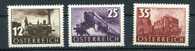 Autriche* N° 503 à 505 - Locomotives - Unused Stamps